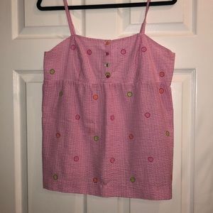 vintage lilly pulitzer citrus top